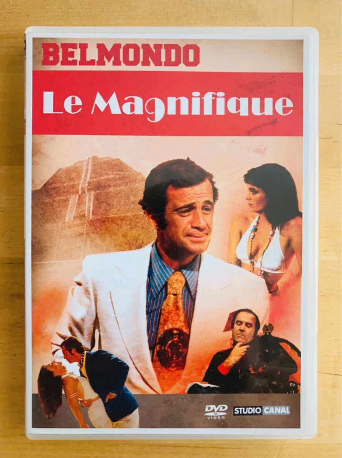 DVD Le Magnifique Jean-Paul Belmondo.